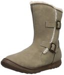 OshKosh B'Gosh Girls' Seesaw Fashion Boot, taupe, 5 M US Toddler