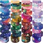 Ieebee 52 Rolls Washi Tape Set, Gol