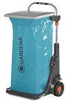 Gardena Garden mobil: Versatile trolley for the garden, with integrated sackcarrow, lawn gear wheels, with lid and garbage bag (232-20)