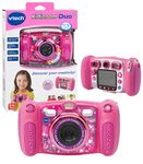 VTech 507153 Kidizoom Duo Camera 5.0, Kids Camera with Colour Display, For Photos, Selfies and Videos, Photo Editing and Effects, Infants aged 3, 4, 5, 6, 7 + years, Multicolor