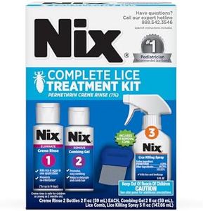 Nix Complete Lice Treatment Kit, Lice Treatment for Hair, Lice Spray for Home, Lice Comb