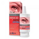 Hycosan Extra - Double Pack - Preservative Free Eye Drops - Sodium Hyaluronate 0.2% - for Treatment of Dry Eyes - 2x7.5ml