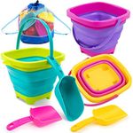 Sloosh 3 Packs Foldable Bucket - Co