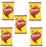 5X FONZIES Italian Cheese Flavour Crisps Chips Corn Snack Original 100g