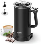 Xech Newly Launched Coffee Maker Electric Milk Frother Machine Warm and Cold Foam for Lattes, Cappuccinos Macchiato Turmeric Milk 500W 650ml (MyCafe)