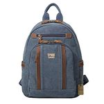 TRP0255 Troop London Classic Canvas Backpack - Small - Blue