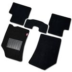 Elegant Cord Black Custom Fit Car Mat Compatible with Chevrolet Beat Passenger Car