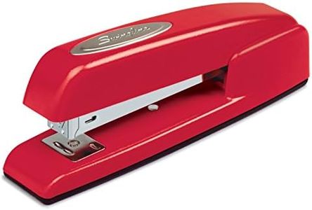 Swingline Staplers, 747, Business, Manual, 25 Sheet Capacity, Desktop, Rio Red, Case of 6