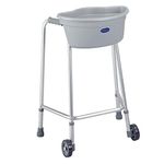 Homecraft Buckingham Walking Frame Caddy, Single, For Walker, Holder for Mug, Dinner Plate, TV Remote, Glasses, Divided Compartments, Replace Basket or Bucket, Elderly, Disabled, Handicapped