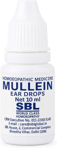 SBL Mullein Ear Drops – Relief for Earache, Infections & Wax Removal