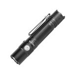 ThruNite TT20 Tactical Flashlight Rechargeable, 2010 High Lumens 305 Meters Long Range Throw LED Flashlight with USB-C Charging Battery, Perfect for Camping Hiking Home Emergency (Black)