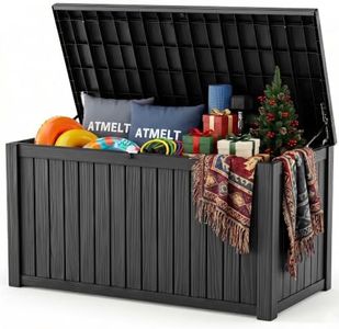 ATMELT 280 Gallon Outdoor Storage Box,Large Patio Deck Box,Tool Storage Bin