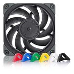 Noctua NF-A12x25 PWM chromax.black.swap, Premium Quiet Fan, 4-Pin (120mm, Black)