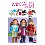 McCall's Pattern Company M7006 Clothes for 18-Inch Doll