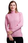 GODFREY Cotton Sweater for Women Baby Pink