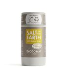 Salt of the Earth - Natural Deodorant Stick - 100% Natural Origin Ingredients, Aluminium Free, Vegan, Long Lasting Protection, Refillable, Made in The UK 84g (Amber & Sandalwood)