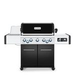 Broil King 688247 Regal Pro IR 5-Burner Grill in Stainless Steel with Side Burner and Rear Rotisserie Burner - Natural Gas