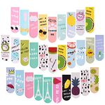 Vicloon Magnetic Page Clips, 30Pcs Book Marker Clip, Magnet Page Markers Markers Page Clip Inspirational Quotes Bookmarks Magnetic Bookmarks for Students Children Adults Reading Supplies(Anime)