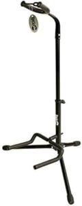 RockJam GS-001 Adjustable Vertical Tripod Guitar Stand for Acoustic and Electric Guitars