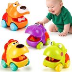 ALASOU Animal Car Toys for 1 2 Year Old Boy|Baby Toys 12-18 Months|1 2 Year Old Boy Birthday Gifts for Infant Kids|Cars for Toddlers 1-3