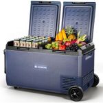 AAOBOSI 75L Car Fridge, Camping Fri