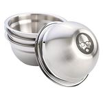 Babish Stainless Steel Mixing Bowl Set, 4-Piece Mini