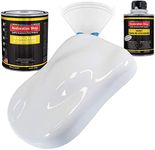 Restoration Shop - Winter White Acrylic Enamel Auto Paint - Complete Quart Paint Kit - Professional Single Stage High Gloss Automotive, Car, Truck, Equipment Coating, 8:1 Mix Ratio, 2.8 VOC