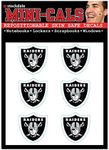 NFL Las Vegas Raiders Face Tattoos, Team Colors, One Size