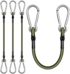 Bungee Cords with Carabiner Hooks 1