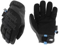 Mechanix Wear:ColdWork Original Winter Work Gloves with Secure Fit,Equipped with 40g 3M Thinsulate, Wind+Water Resistant,TouchCapable Winter Gloves For Mild Cold Weather ,Grey/Black,L