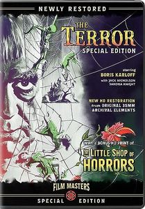 TERROR (1963) WITH BONUS FILM, LITTLE SHOP OF HORRORS