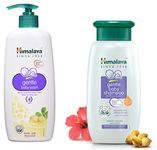 Himalaya Baby Shampoo (400 ml) and Gentle Wash (400ml) Combo