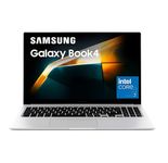 Samsung Galaxy Book4(New Launch), Intel Core 3 100U Processor, (Slver, 8GB RAM, 512GB SSD), 15.6" Full HD Screen Light Laptop, Windows 11 Home, MSO, Back Lite, Fingerprint, Intel Iris XE Graphics