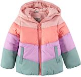 OshKosh B'Gosh Girls' Perfect Colorblocked Heavyweight Jacket Coat