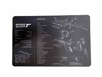 Glock Cleaning Mat Mouse Gaming Pad- Printed Diagram