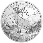 Royal Canadian Mint 2016 $100 The Noble Elk .9999 Silver Coin