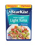 StarKist Chunk Light Tuna in Water Pouch, 2.6 Oz (Pack of 12)