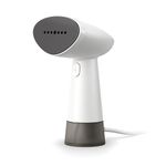 Philips 1000 Series Handheld Garment Steamer — Ready to use in seconds; Smooth Everyday Wrinkles; Compact 85 ml Tank — Heat-Resistant Glove — White — STH1010/10