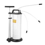 M.J COMFY-LIFE 9L Manual Vacuum Oil Pump – Fluid Extractor Suction Pump for Oil, Fuel, Brake Fluid & Coolant Transfer, Suitable for Trucks, RVs, Boats, ATVs, Cars & Motorbikes