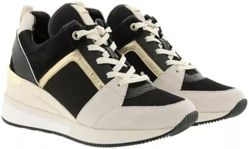Michael Kors Georgie Trainer Suede 43R9GEFS1S LT CRM Multi Scarpe Donna Sneakers