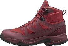 Helly Hansen Women's W Cascade Mid Ht Hiking Boot, Hickory Poppy Red, 5 UK