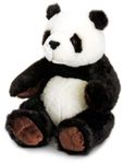 Keel Toys SW4633 20cm Sitting Panda, Brown and White