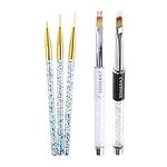 5pcs Nail Brush Pen Set for UV Gel,