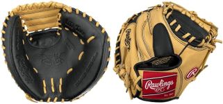 Rawlings Select Pro Lite Series 32" Catcher's Mitt (2023) -Ideal for The Youth Player Superior Craftsmanship for Elite Performance. Blonde/Black Classic Colorway