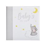 Kate & Milo Baby’s First Year Baby Memory Journal, Gender-Neutral Baby Keepsake, Baby Milestone Memory Book, Baby Journal, Elephant, Multi