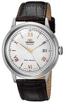 ORIENT Men's Analogue Japanese Automatic Watch with Leather Strap FAC00008W0