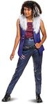 Willa Werewolf Costume, Disney Zombies-2 Character Outfit, Kids Movie Inspired Ware-Wolf Outfit, Classic Child Size Small (4-6x) Blue