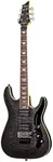 Schecter Guitar Research Omen Extreme-6 FR Electric Guitar - See-Thru Black