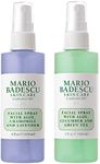 Mario Badescu Facial Spray 2 Piece Set, Includes Aloe, Chamomile & Lavender Face Mist PLUS Aloe, Cucumber, Green Tea Face Mist for All Skin Types, Dewy Finish, 4 Fl Oz, 2 Count (Pack of 1)