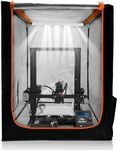 3D Printer Enclosure with LED Lighting, Fireproof Dustproof Tent Constant Temperature Protective Cover for Creality Ender 3 V3 SE/KE/Ender 3/Ender 3 Pro/Ender 3V2/Ender 3S1/Neo/Anycubic Elegoo, Medium